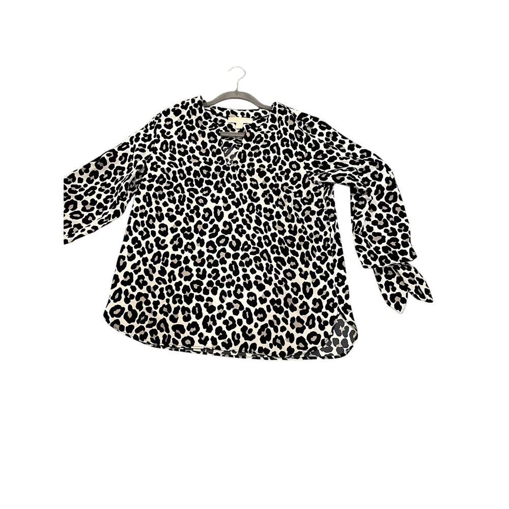 MICHAEL Michael Kors Leopard Animal Print Top